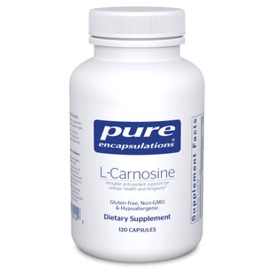 Карнозин Pure Encapsulations (L-Carnosine) 120 капсул купить в Киеве и Украине