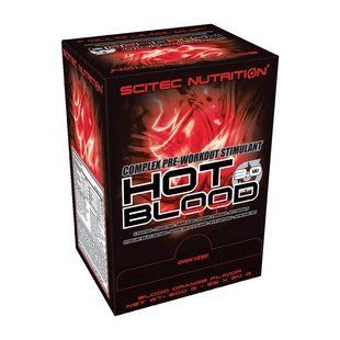 Scitec Nutrition, Hot Blood 3.0, 25*20 g, blood orange купить в Киеве и Украине