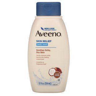 Нежный аромат для мытья тела, питательный кокос, Aveeno, 12 фл унция (354 мл) купить в Киеве и Украине