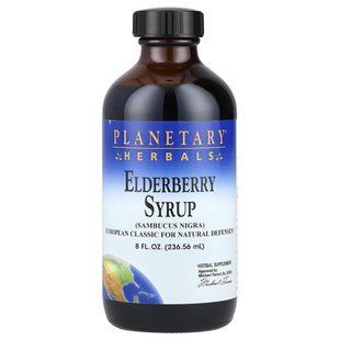 Чорна бузина, Elderberry, сироп, Planetary Herbals, 23656 мл