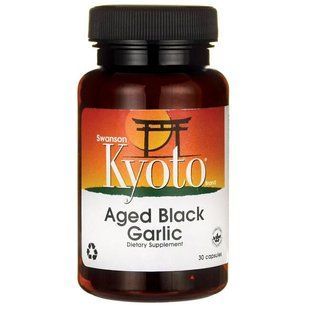 Aged Black Garlic, Swanson, 650 mg, 30 capsules
