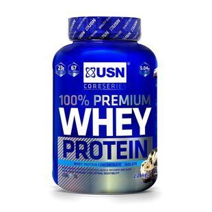 USN, 100% Premium Whey Protein, 2,28 kg, cookies & cream