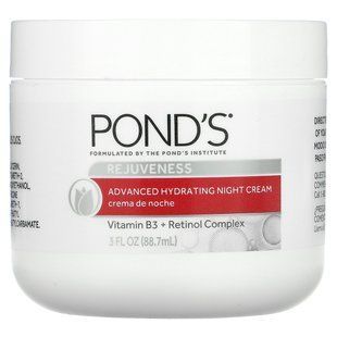 Pond's, Rejuveness, покращений зволожуючий нічний крем, 3 рідкі унції (88,7 мл)