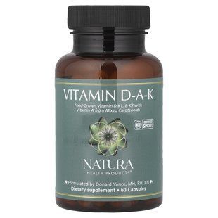Vitamin DAK Natura Health Products (Vitamin DAK) 60 capsules