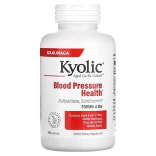 Нормализация давления Kyolic (Aged Garlic Extract) 160 капсул купить в Киеве и Украине
