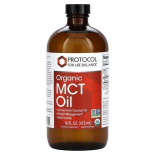 Protocol for Life Balance, Organic MCT Oil, 16 fl oz (473 ml) купить в Киеве и Украине