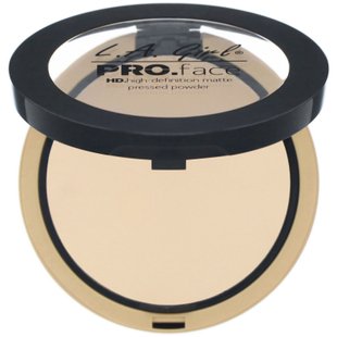 Компактная пудра для лица Pro Face HD, матирующая, оттенок Creamy Natural, L.A. Girl, 7 г купить в Киеве и Украине