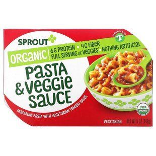 Соус для пасты и овощей, 12+ месяцев, Pasta & Veggie Sauce, 12 + Months, Sprout Organic, 142 г купить в Киеве и Украине