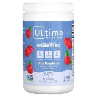 Ultima Replenisher, Electrolyte Mix, Blue Raspberry, 11.1 oz (315 g) купить в Киеве и Украине