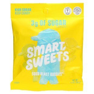 Ягода, голубая малина, лайм, лимон, апельсин, Berry, Blue Raspberry, Lime, Lemon, Orange, SmartSweets, 50 г купить в Киеве и Украине
