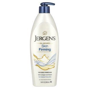 Moisturizing lotion for firm skin, with oils, Jergens, 496 ml