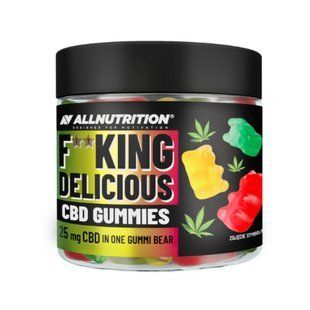 Жевательные конфеты с добавлением CBD Allnutrition (FITKING Delicious CBD CUMMIES) 150 г купить в Киеве и Украине