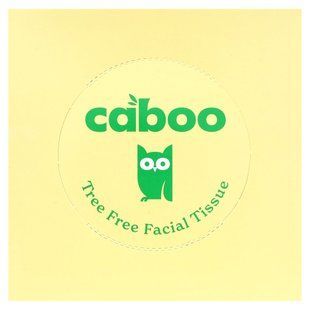 Caboo, Soft and Sustainable, тканина обличчя, 90 двошарових серветок для обличчя, 8,3 X 7,8 дюйма