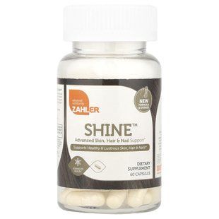 Zahler, Shine&trade;, 60 Capsules купить в Киеве и Украине