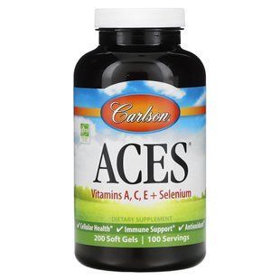 Антиоксидантний комплекс Carlson (ACES) 200 капсул