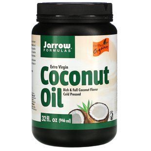 Кокосовое масло Jarrow Formulas 946 мл купить в Киеве и Украине