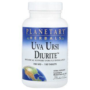 Planetary Herbals, Uva Ursi Diurite&trade;, 150 таблеток