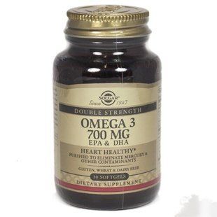 Fish Oil Omega-3 Solgar (Omega-3) 700 mg 30 capsules