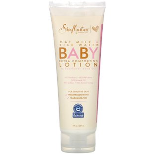 Детский лосьон, овсяное молоко и рисовая вода, Baby Lotion, Oat Milk & Rice Water, SheaMoisture, 237 мл купить в Киеве и Украине