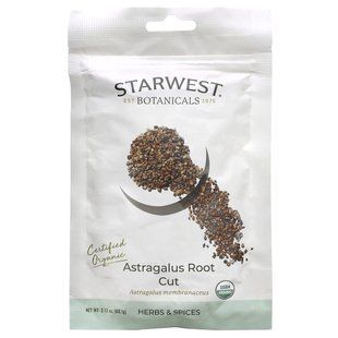 Starwest Botanicals, Organic Astragalus Root Cut, 2.12 oz (60.1 g) купить в Киеве и Украине