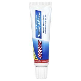 Secure Denture, The Waterproof Denture Adhesive, 1.4 oz (40 g) купить в Киеве и Украине