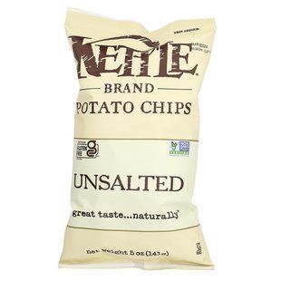 Kettle Foods, картопляні чипси, несолені, 141 г (5 унцій)