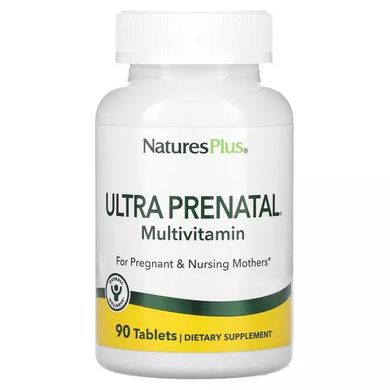 Мультивітаміни Ультрапренатальні Natures Plus (Ultra Prenatal Multivitamin) 90 таблеток