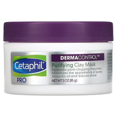 Cetaphil, Pro Derma Control, очищающая маска из глины, 3 унции (85 г) купить в Киеве и Украине