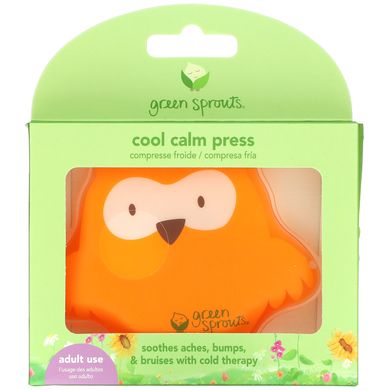 Green Sprouts, Cool Calm Press, для дорослих, апельсин, 1 штука