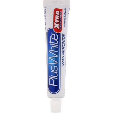 Екстра відбілювання з пероксидом, м'ятна зубна паста, Plus White, 2,0 унції (60 г)