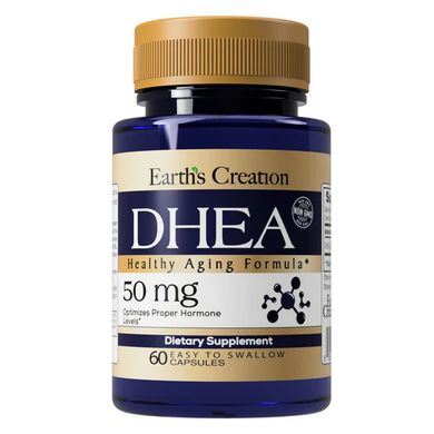 ДГЕА Earth`s Creation (DHEA) 50 мг 60 капсул