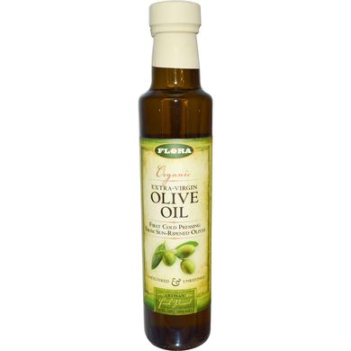 Оливкова олія екстра органік Flora (Extra-Virgin Olive Oil) 250 мл