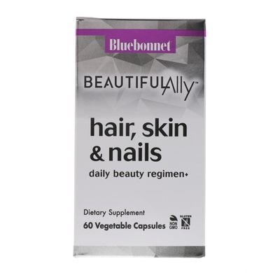 Комплекс для волосся, шкіри і нігтів Bluebonnet Nutrition (Beautiful Ally Hair Skin Nails) 60 капсул