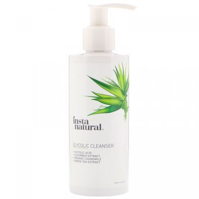 Гликолевое моющее средство, против старения, Glycolic Cleanser, Anti-Aging, InstaNatural, 200 мл купить в Киеве и Украине