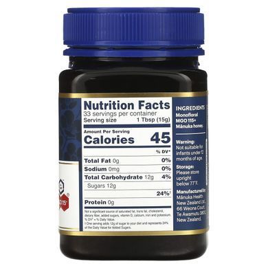 Manuka honey Manuka Health MGO 100+ 500 g