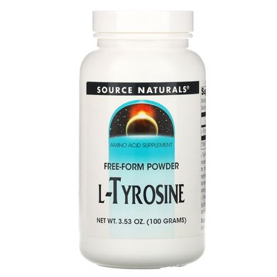 Тирозин вільна форма Source Naturals (L-Tyrosine) 660 мг 100 г