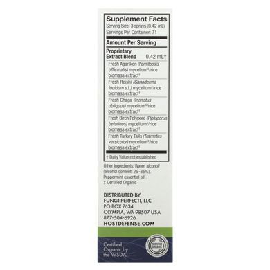 Спрей с мятой для иммунной поддержки Fungi Perfecti (Immune Support) 30 мл купить в Киеве и Украине