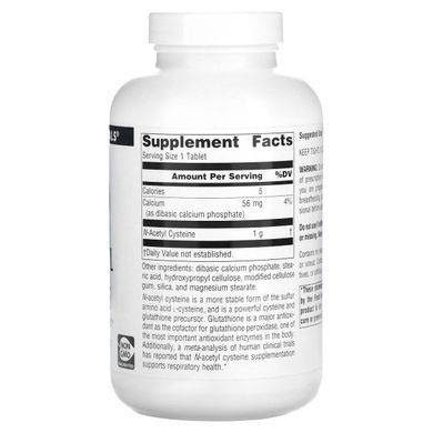 Source Naturals N-Acetyl Cysteine 1000 mg 180 tablets