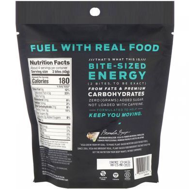 Energy biscuits, with coconut oil and cashew, 160 g