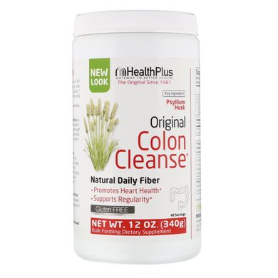 Товста кишка підтримка Health Plus (Inc. Colon Cleanse Step 1) 340 мг