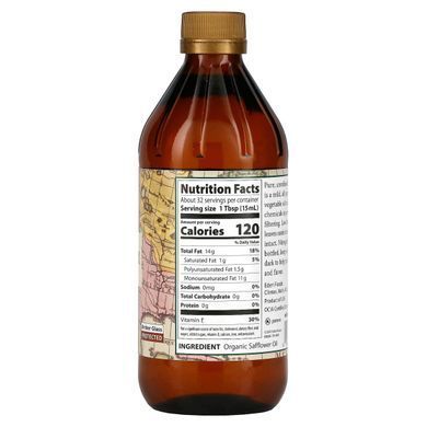 Cафлоровое масло органік нерафінована Eden Foods (Safflower Oil) 473 мл