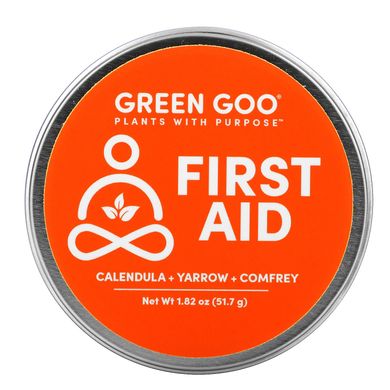 Бальзам для першої допомоги, First Aid Salve, Green Goo, 51,7 г