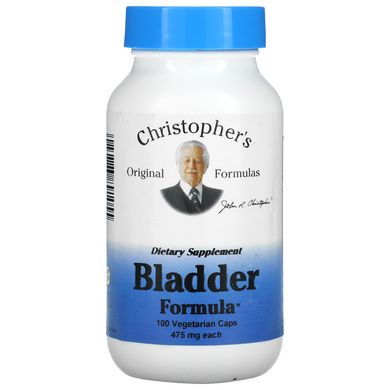 Формула для мочевого пузыря Christopher's Original Formulas (Bladder Formula) 475 мг 100 капсул купить в Киеве и Украине