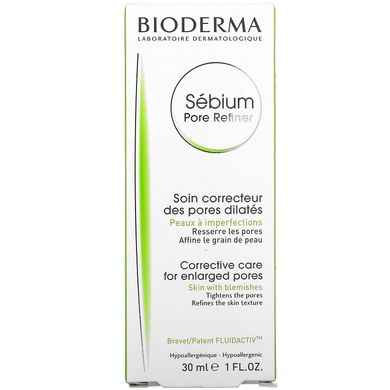 Bioderma, Sebium, очисник пор, 1 рідка унція (30 мл)
