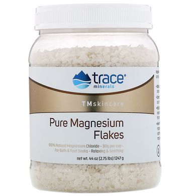 Пластівці чистого магнію Trace Minerals Research (TM Skincare Pure Magnesium Flakes) 1,25 кг