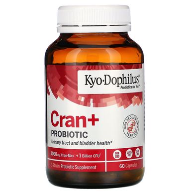Пробіотик з журавлиною Kyolic (Kyo Dophilus Probiotics Plus Cranberry Extract) 60 капсул