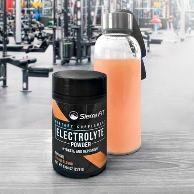 Порошок электролита, 0 калорий, оранжевый, Electrolyte Powder, 0 Calories, Orange, Sierra Fit, 279 г купить в Киеве и Украине
