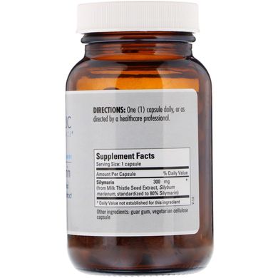 Силімарин стандартизований екстракт будяка Metabolic Maintenance (Silymarin Standardized Milk Thistle Extract) 300 мг 60 капсул