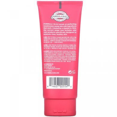 Formula 10.0.6, Pores Be Pure, що очищає шкіру грязьова маска, полуниця + деревій, 3,4 рідких унції (100 мл)