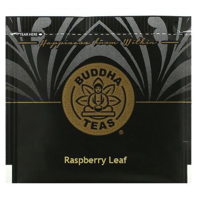 Buddha Teas, Органический травяной чай, лист малины, 18 чайных пакетиков, 0,83 унции (24 г) купить в Киеве и Украине